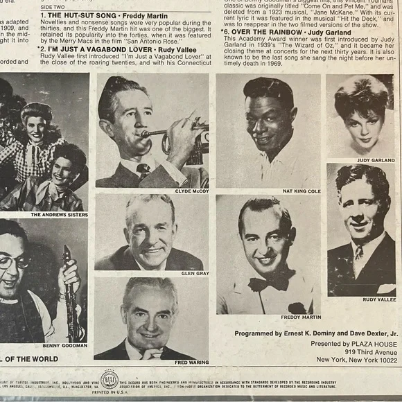 Greatest Hits of the 30’s Vinyl Record - Picture 5 of 10